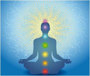 Treatment to bring back the balance and the flow of energy of the Chakras